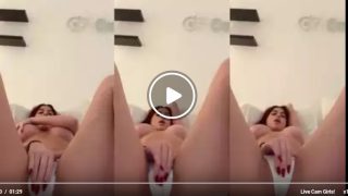 Andiegen Onlyfans Leaked Rubbing Horny Pussy in Panty SexTape